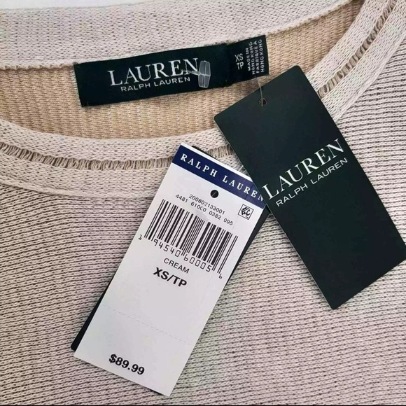 NWT Ralph Lauren Summer Fringe Top - Picture 6 of 6